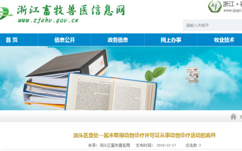 宠主请注意！狗粮店不具有动物诊疗许可证的话给狗看病是违法的