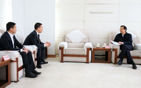 韩长赋与农产品电商企业代表座谈