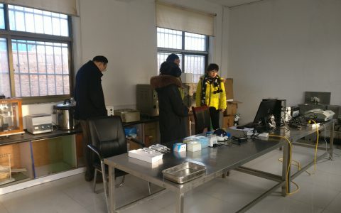 焦作市开展生猪屠宰企业非洲猪瘟实验室现场指导工作