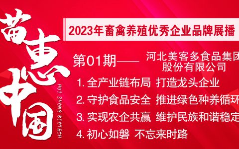 【苗惠中国】推动产业链升级，实现农企共赢——访河北美客多食品集团股份有限公司