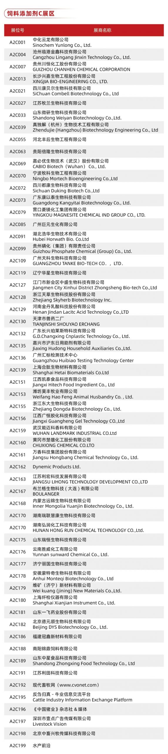 抢先看!2026中国饲料工业展览会展位图速览