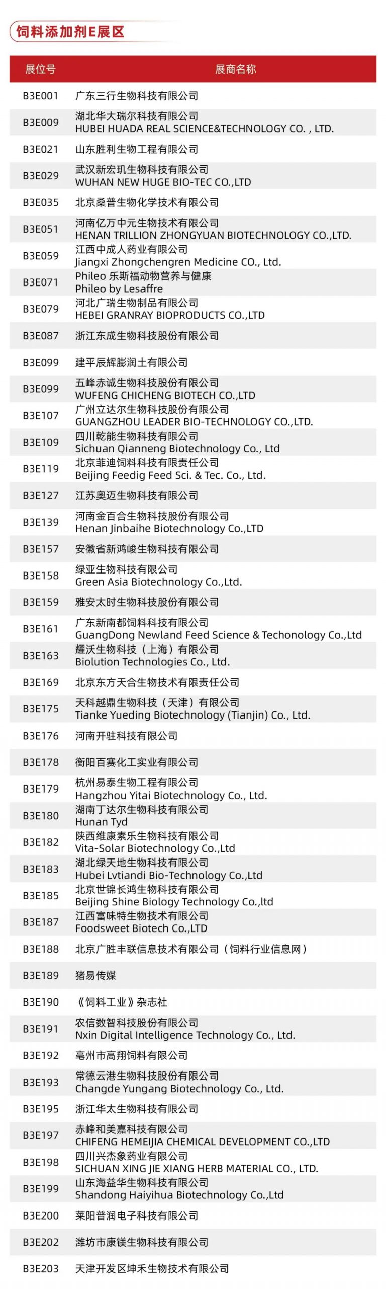 抢先看!2026中国饲料工业展览会展位图速览