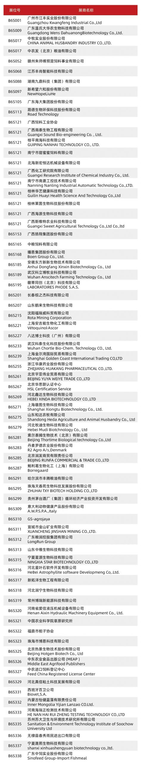 抢先看!2026中国饲料工业展览会展位图速览